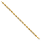 Leslie's 14K Polished Fancy Link Bracelet - Image 2