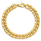 Leslie's 14K Polished Fancy Curb Link Bracelet - Image 4
