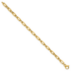 Leslie's 14K Polished Fancy Link Bracelet - Image 2