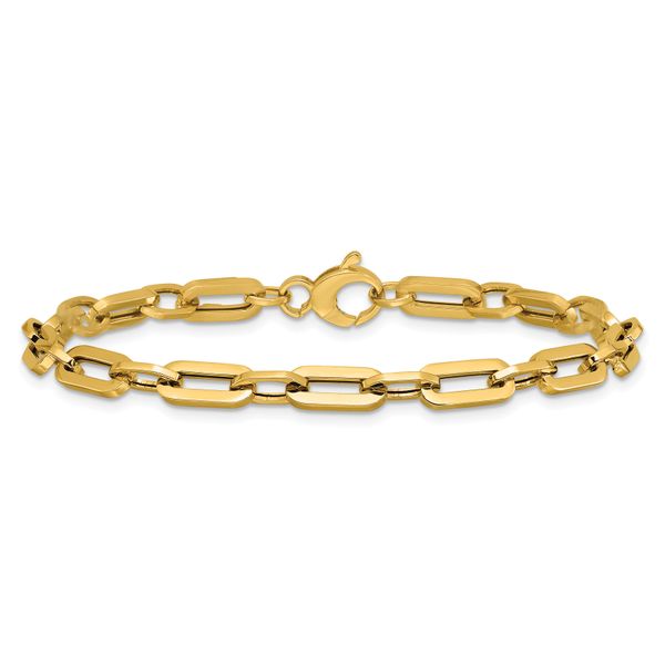 Leslie's 14K Polished Fancy Link Bracelet - Image 3