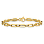 Leslie's 14K Polished Fancy Link Bracelet - Image 3