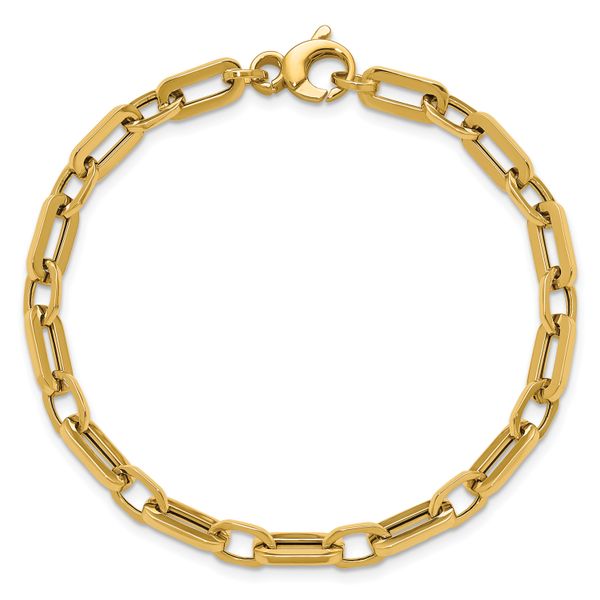 Leslie's 14K Polished Fancy Link Bracelet - Image 4