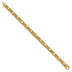 Leslie's 14K Polished Fancy Link Men's Bracelet - Image 2
