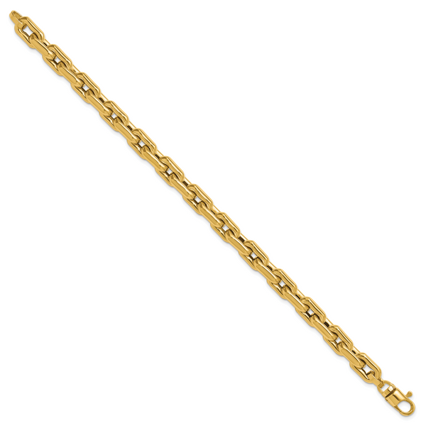 Leslie's 14K Polished Fancy Link Men's Bracelet - Image 2