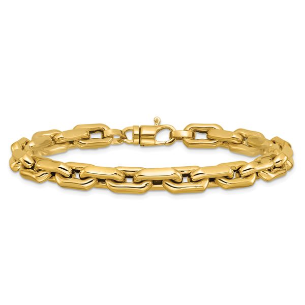 Leslie's 14K Polished Fancy Link Men's Bracelet - Image 3