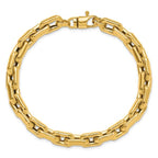 Leslie's 14K Polished Fancy Link Men's Bracelet - Image 4