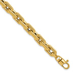 Leslie's 14K Polished Fancy Link Men's Bracelet