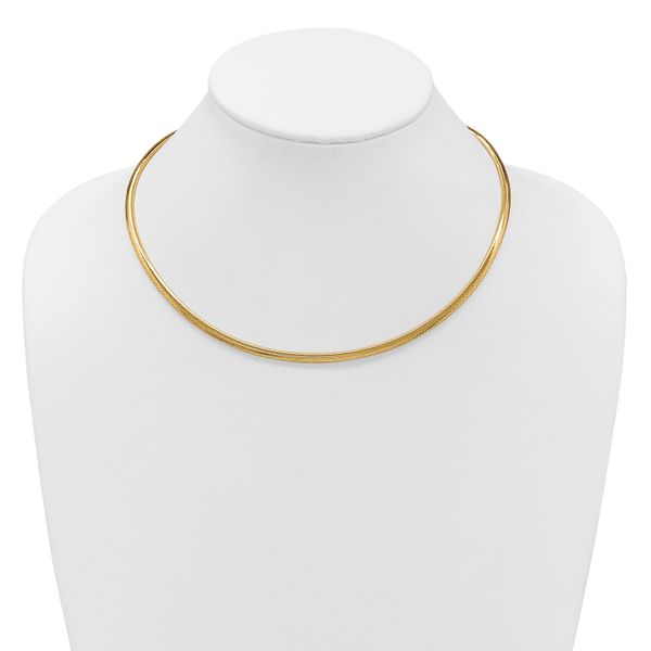 Leslie's 14K Polished Mesh Necklace - Image 3