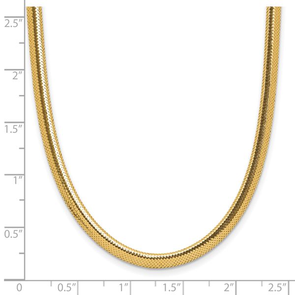 Leslie's 14K Polished Mesh Necklace - Image 5