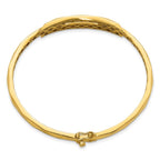 Leslie's 14K Polished Hinged Bangle - Image 2