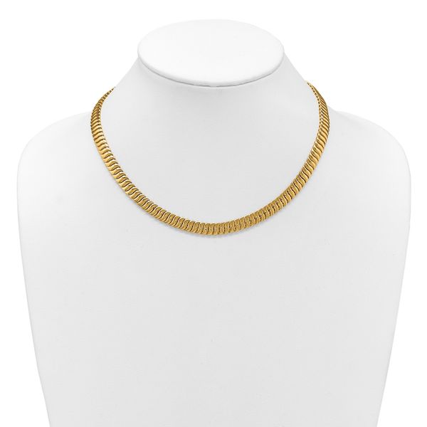 Leslie's 14K Polished Fancy Link Necklace - Image 3