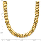 Leslie's 14K Polished Fancy Link Necklace - Image 5