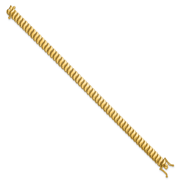 Leslie's 14K Polished Fancy Link Bracelet - Image 2