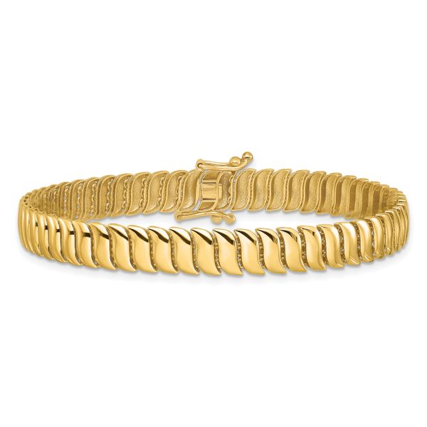 Leslie's 14K Polished Fancy Link Bracelet - Image 3
