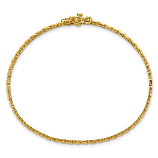 Leslie's 14K Polished Fancy Link Bracelet - Image 4