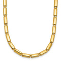 Leslie's 14K Polished 3.6mm Bar Link Necklace