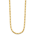 Leslie's 14K Polished 3.6mm Bar Link Necklace - Image 2