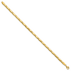 Leslie's 14K Polished 3.6mm Bar Link Bracelet - Image 2
