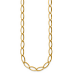 Leslie's 14K Polished Fancy Oval Link Necklace - Image 2