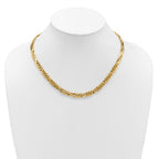 Leslie's 14K Polished 7.5mm Fancy Link Necklace - Image 3