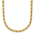 Leslie's 14K Polished 3.5mm Fancy Link Necklace