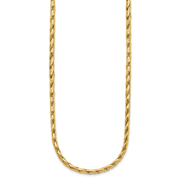 Leslie's 14K Polished 3.5mm Fancy Link Necklace - Image 2