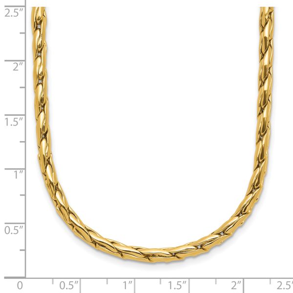 Leslie's 14K Polished 3.5mm Fancy Link Necklace - Image 5