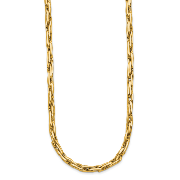 Leslie's 14K Polished 5.0mm Fancy Link Necklace - Image 2