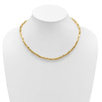 Leslie's 14K Polished 5.0mm Fancy Link Necklace - Image 3