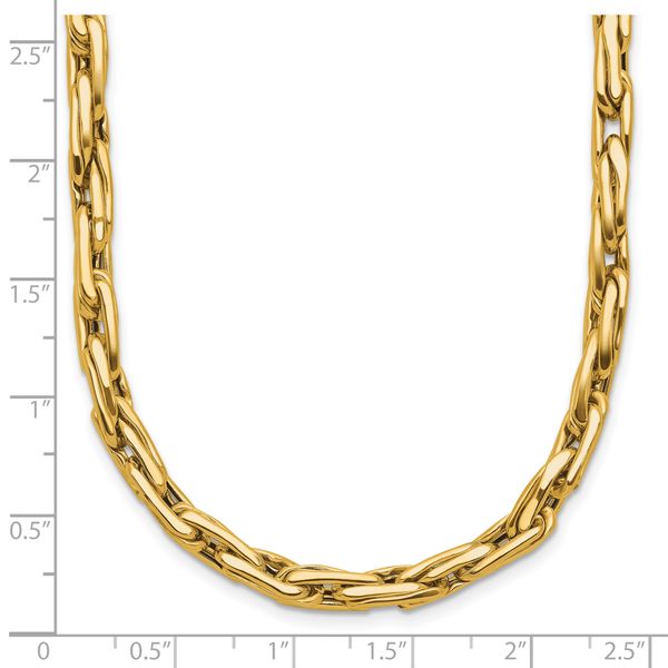 Leslie's 14K Polished 5.0mm Fancy Link Necklace - Image 5