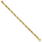 Leslie's 14K Polished 5.0mm Fancy Link Bracelet - Image 2