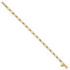 Leslie's 14K Polished Fancy Paperclip Link Bracelet - Image 2