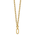 Leslie's 14K Polished Fancy Mixed Link Necklace - Image 2