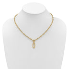 Leslie's 14K Polished Fancy Mixed Link Necklace - Image 3