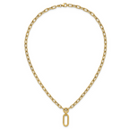 Leslie's 14K Polished Fancy Mixed Link Necklace - Image 4