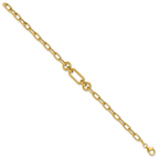 Leslie's 14K Polished Fancy Mixed Link Bracelet - Image 2