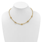 Leslie's 14K Polished Fancy Anchor Link Necklace - Image 3