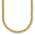 Leslie's 14K Polished 6.3mm Fancy Link Necklace