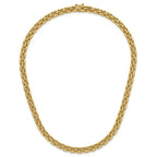 Leslie's 14K Polished 6.3mm Fancy Link Necklace - Image 4