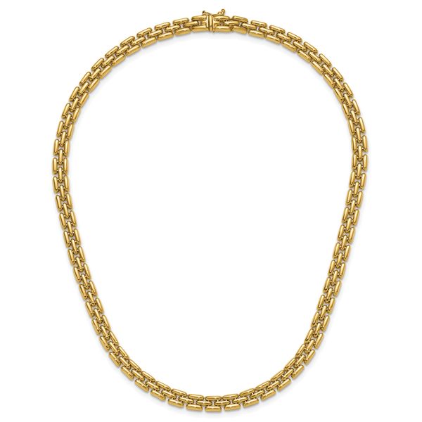 Leslie's 14K Polished 6.3mm Fancy Link Necklace - Image 4