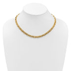Leslie's 14K Polished 6.5mm Fancy Link Necklace - Image 2