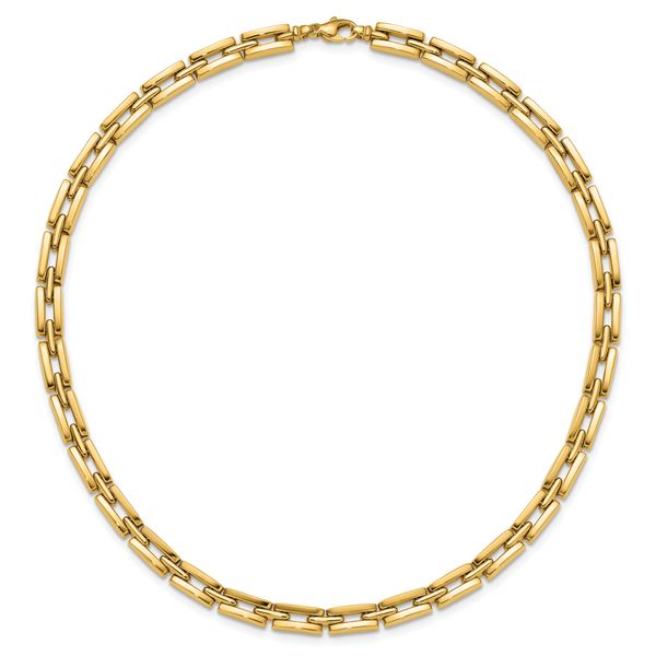 Leslie's 14K Polished 6.5mm Fancy Link Necklace - Image 3