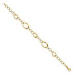 Leslie's 14K Polished Fancy Link Bracelet - Image 2