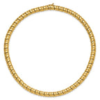 Leslie's 14K Polished and Brushed Fancy 8.0mm Necklace - Image 3