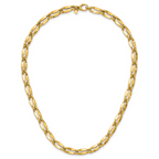 Leslie's 14K Polished Fancy Contoured Link Necklace - Image 4