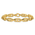 Leslie's 14K Polished Fancy Mariner Link Bracelet - Image 3