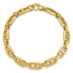 Leslie's 14K Polished Fancy Mariner Link Bracelet - Image 4