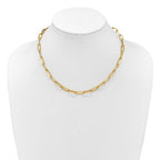 Leslie's 14K Polished Fancy Link Necklace - Image 3