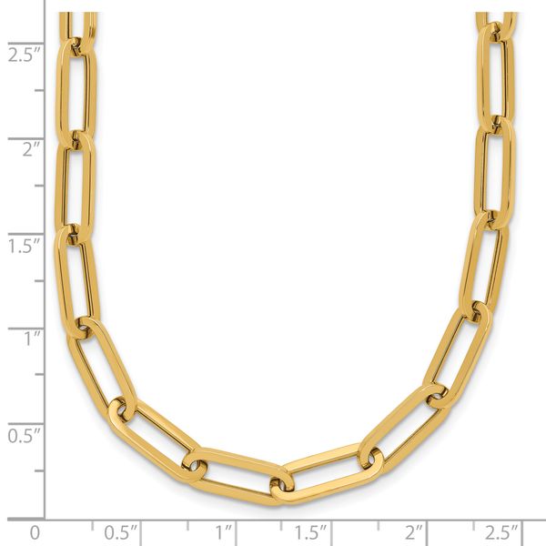 Leslie's 14K Polished Fancy Link Necklace - Image 5
