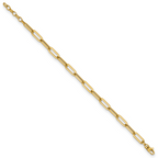 Leslie's 14K Polished Fancy Link with 1in ext Bracelet - Image 2